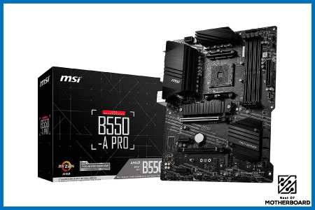MSI B550-A PRO Motherboard 