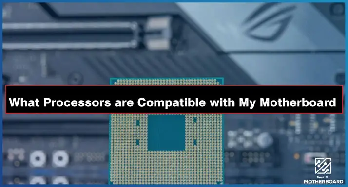 What Processors are Compatible with My Motherboard