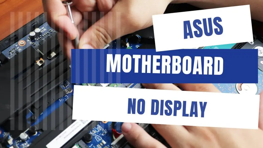 Asus Motherboard No Display