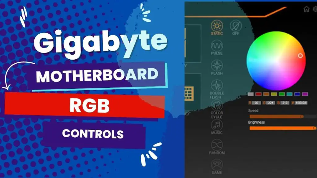 Gigabyte Motherboard RGB Control