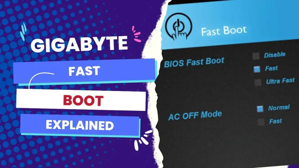 Gigabyte Fast boot
