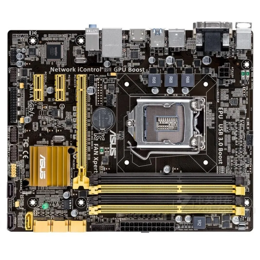 Best Motherboard for DDR3 The ASUS Micro ATX DDR3 1600 LGA 1150 Motherboard B85M G