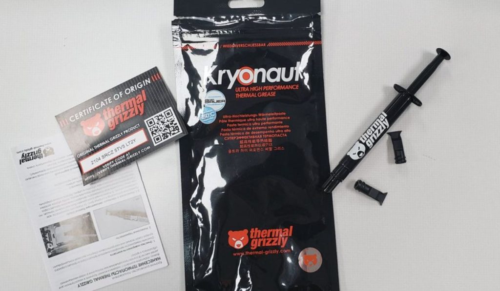 Thermal Grizzly Kryonaut Best thermal Paste for macbook pro